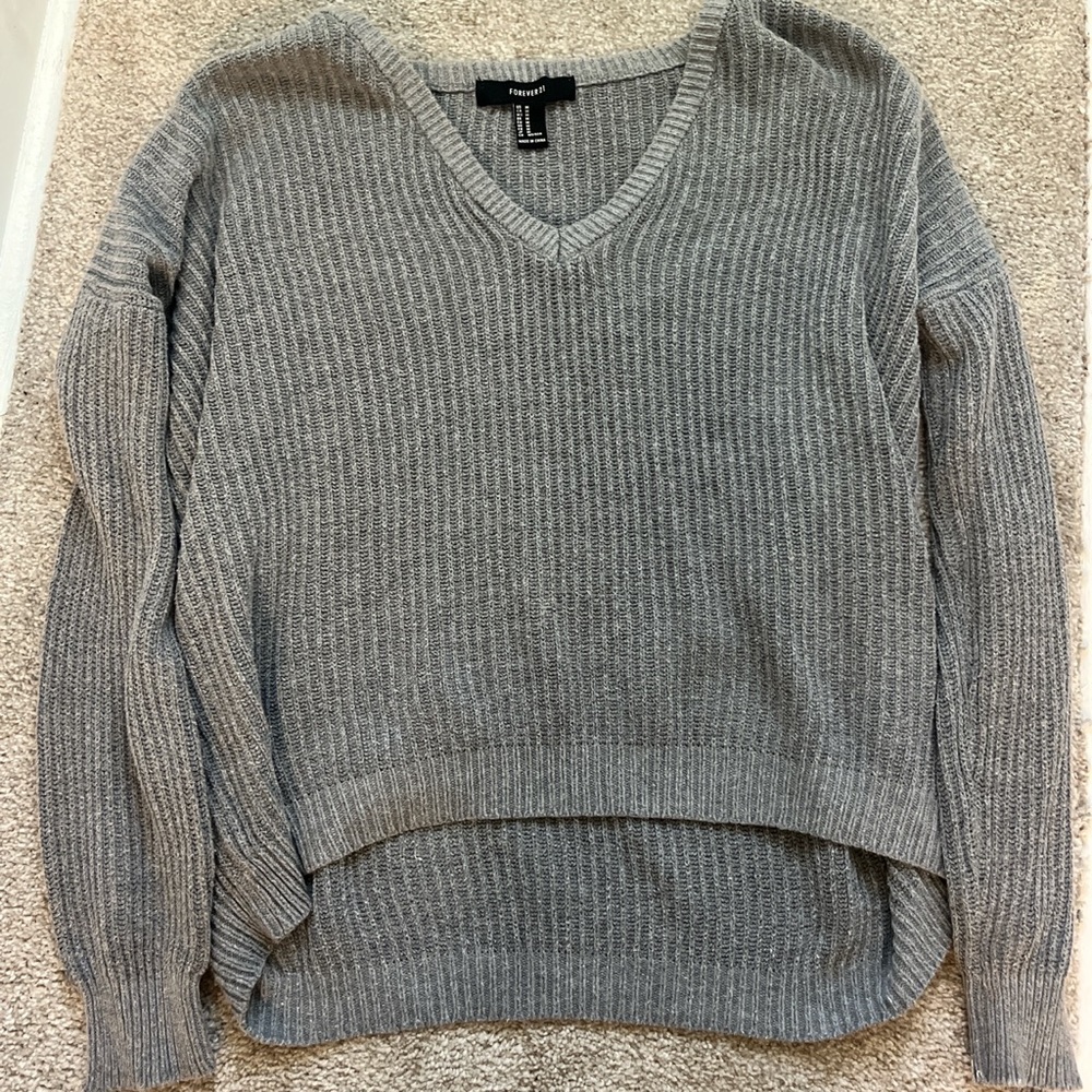 Forever 21 Grey Sweater